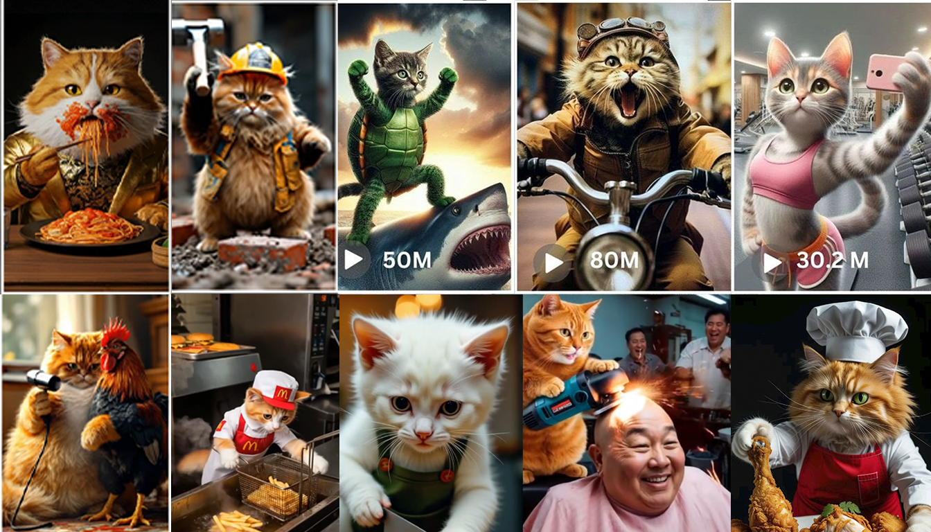 Pack Gatitos Tiernos listo para Shorts/Reels 9:16