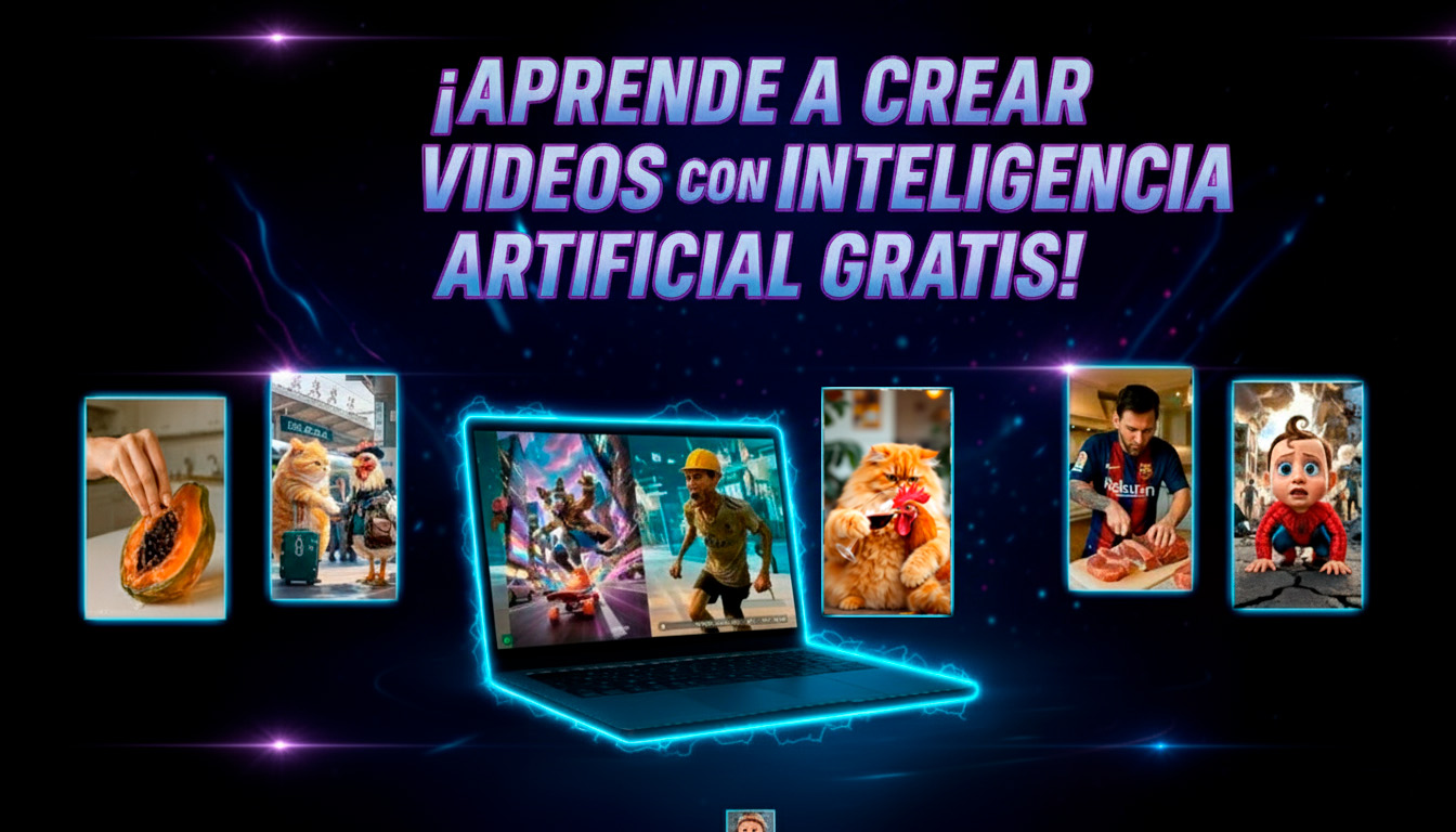 Curso de IA gratis para crear videos virales